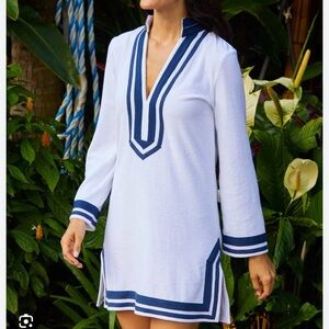 Cabana life tunic terry cover up
